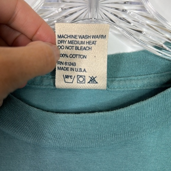 Vintage BWCA Boundary Waters Wolf Tshirt Medium Single Stitch 90s - Picture 7 of 10